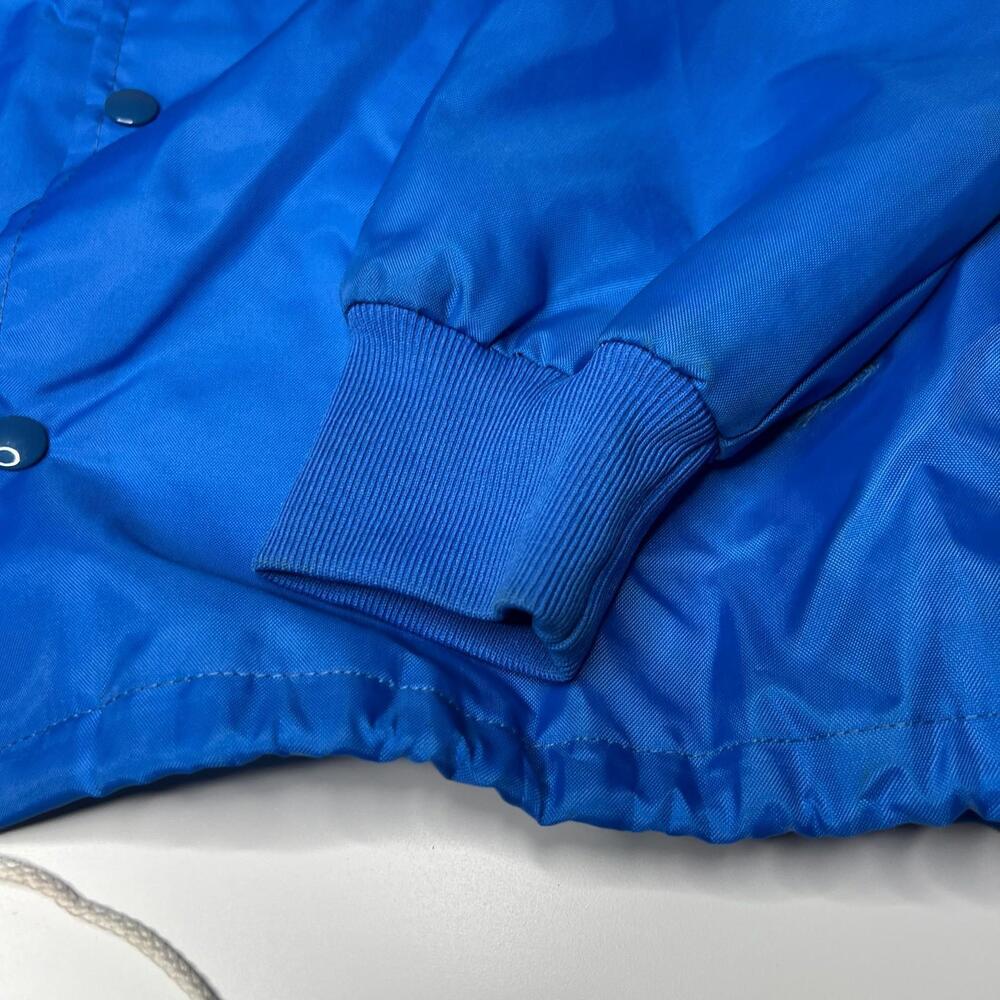 Vintage 80s 90s WestArk Coaches Jacket Blue USA Made Nylon Lined Men’s Small - Picture 8 of 8